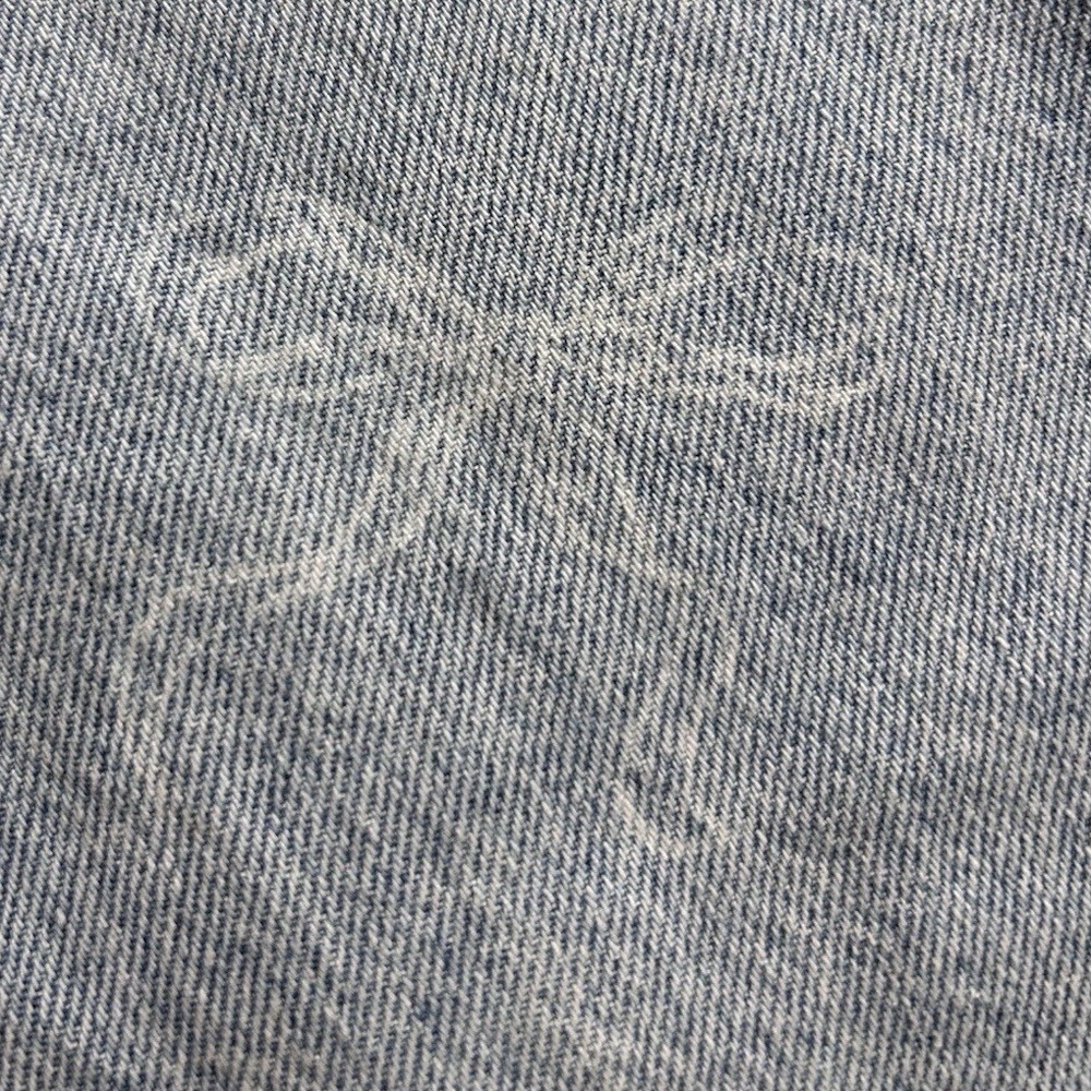 Trendy Y2K Coquette Bows Balletcore Feminine Girl Denim Jeans Women's Size 2